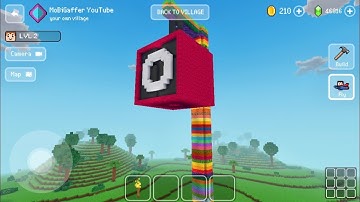 Block Craft 3D: Building Simulator Games For Free Gameplay#2113 (iOS & Android) | Hanging Squid 🦑🏠
