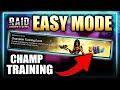 CRAZY SIMPLE TIP for WAY EASIER Champion Training! ⁂ Raid: Shadow Legends