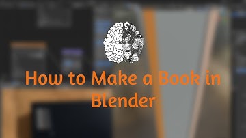 Make a Book Using UV Unwrapping | Blender 2.8 Tutorial