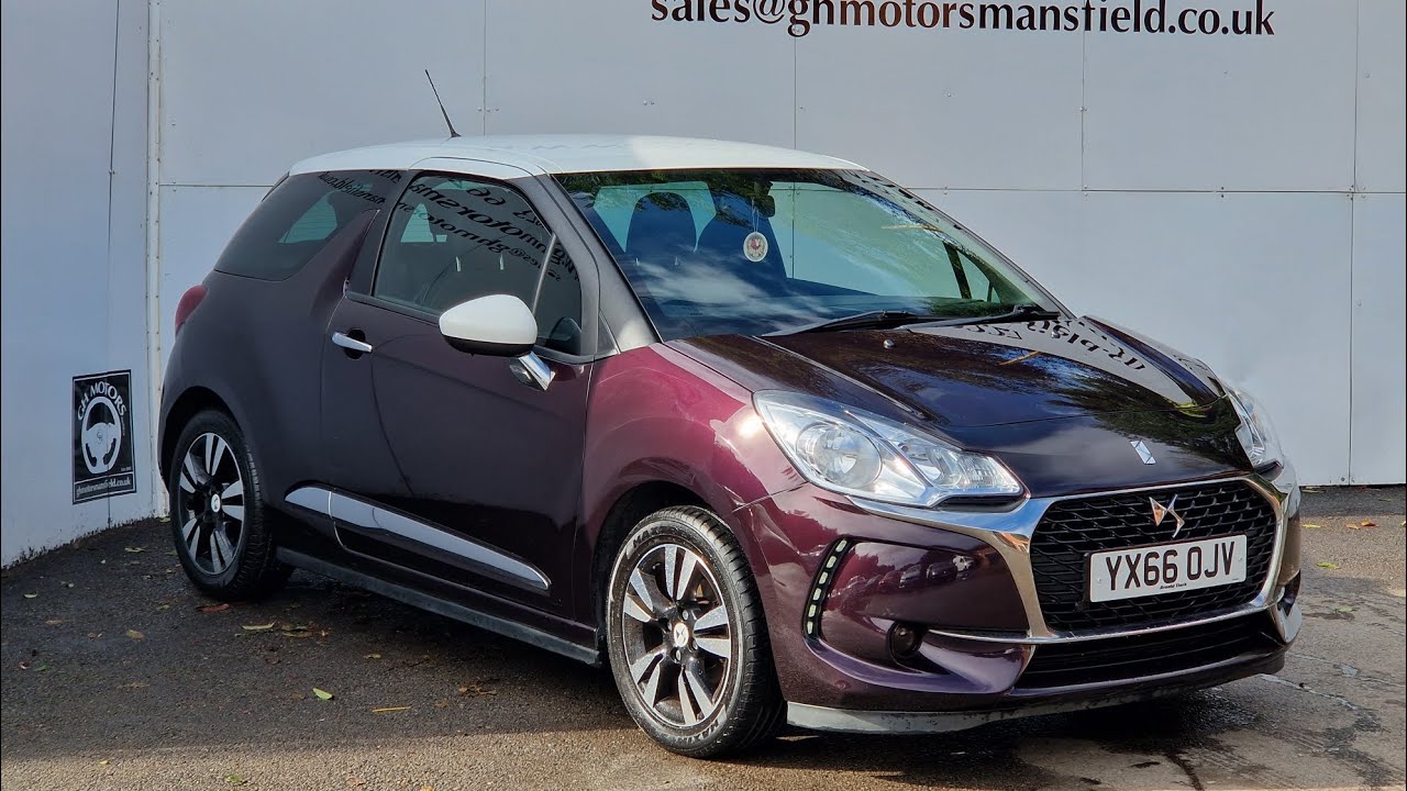 DS AUTOMOBILES DS3 1.2 PURETECH CHIC - YouTube