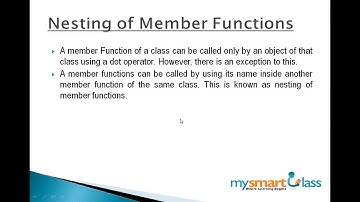 11 nesting member function
