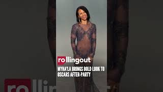 Myhala Brings Bold Look to Oscars After-Party