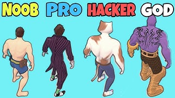 NOOB vs PRO vs HACKER vs GOD in DNA Evolution 3D - All Levels Gameplay, MAX LEVEL