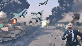 Morning Attack! Ukraine Bombards Russia Using World's Most Advanced Drones