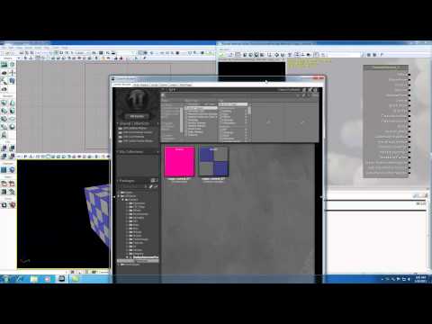Unreal Development Kit UDK Tutorial - 23 - Textures and Materials