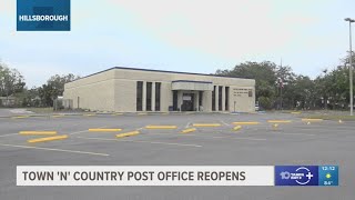 One Tampa post office is back open following hurricane repairs