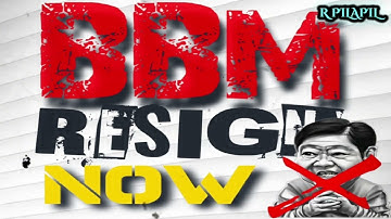 BBM resign Now a protest song against corrupt government 