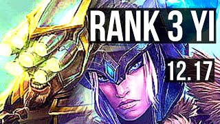 MASTER YI vs SEJUANI (JNG) | Rank 3 Yi, 1300  games, 1.8M mastery, 16/2/4 | KR Grandmaster | 12.17