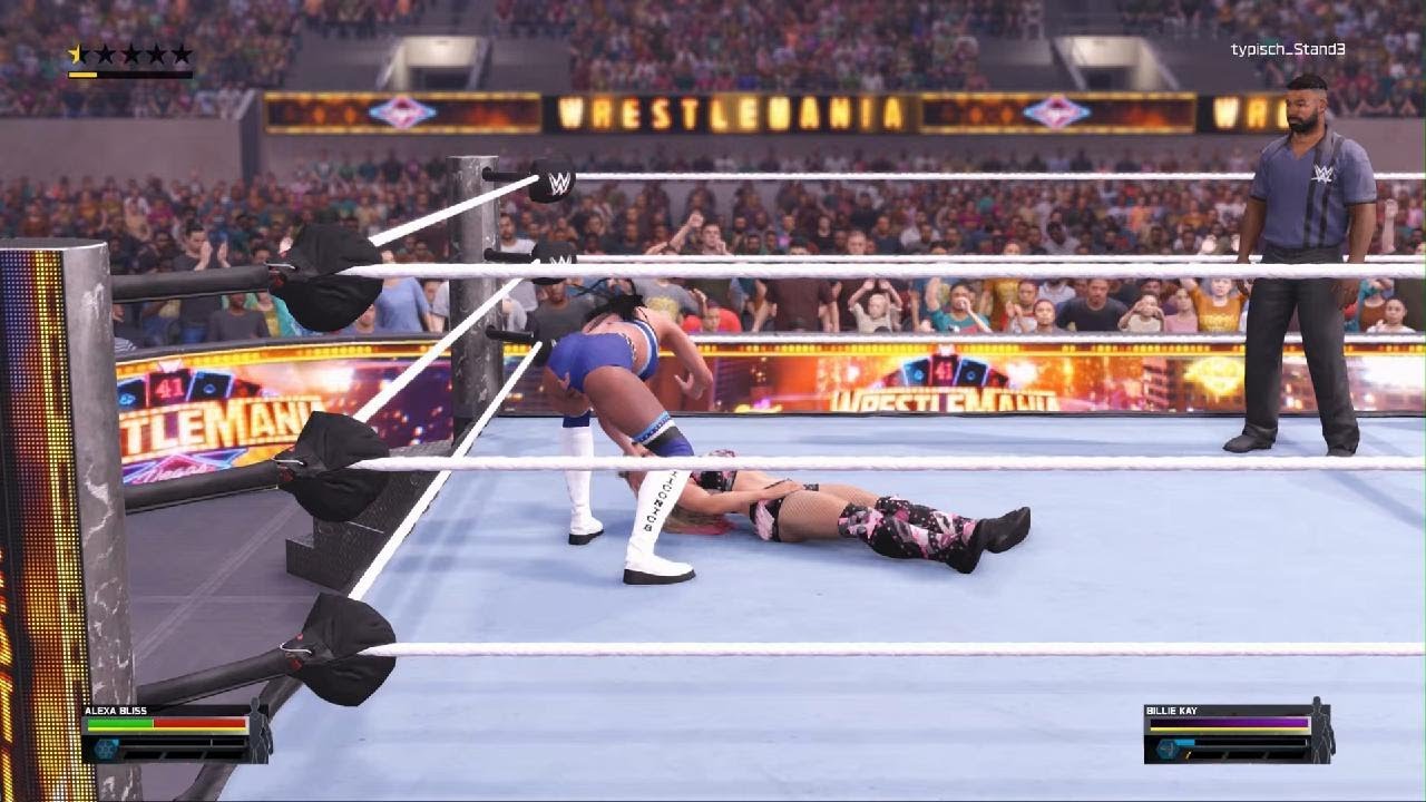 Alexa Bliss vs Billie Kay at Wrestlemania 41