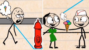 Stickman Thief Puzzle - All Levels - Gameplay Walkthrough