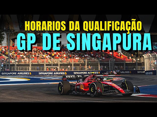 F1: Band transmite treinos, classificação e GP de Singapura