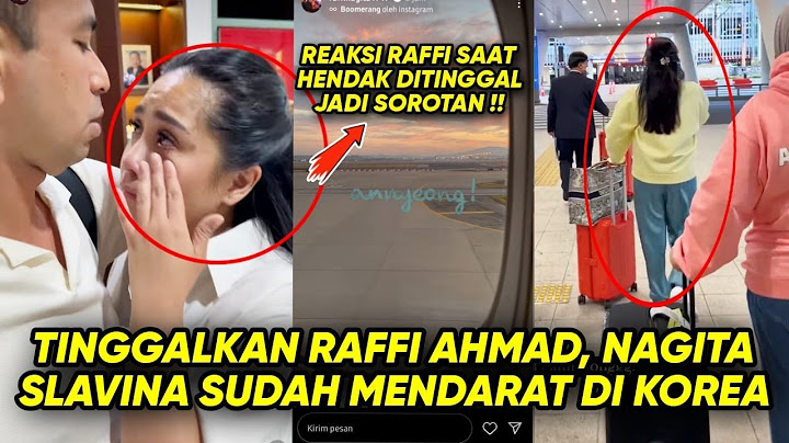TINGGALKAN JAKARTA, Nagita Slavina TERBANG SENDIRIAN ke KOREA.. REAKSI Raffi Ahmad DISOROT !!