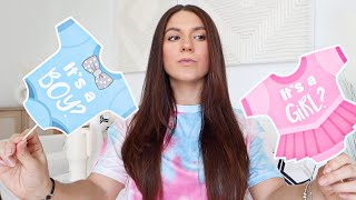 IS IT A BOY OR GIRL ?! Gender Reveal Party Decorations ft  SHEIN