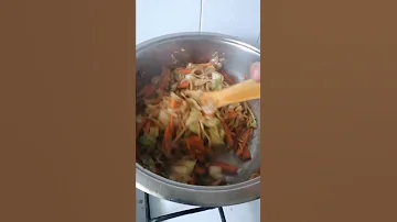 PANCIT CANTON #video #shorts #food #satisfying