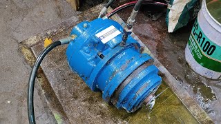 (Part 2/2) Testing SAI GM2 600 With Gearbox Shaft Rotation at 1200 psi by Hydro Marine Power 688 views 1 year ago 1 minute, 36 seconds