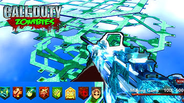 HARDEST SOLO ZOMBIES MAP EVER - CUSTOM ZOMBIES GAMEPLAY (Call of Duty World at War Zombies Mod)