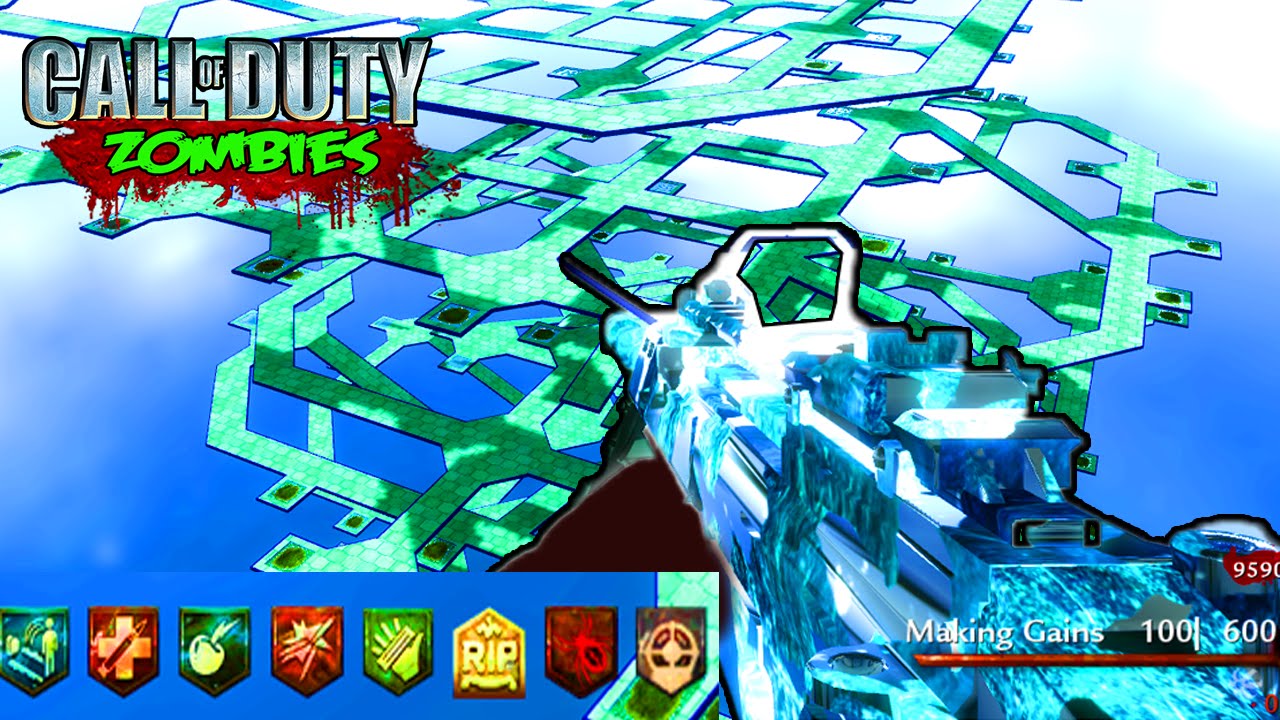 Hardest Solo Zombies Map Ever Custom Zombies Gameplay Call Of Duty World At War Zombies Mod Youtube - world at war zombie map roblox