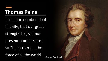 Thomas Paine - Quotes (Audio)