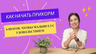 Как начать прикорм в 4 -6 месяцев, чтобы малыш ел с удовольствием. 6 простых шагов