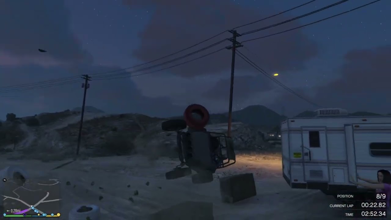 GTA 5 Car Race Mission FAILED | Waiting for GTA 6