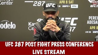 UFC 287: Pereira vs Adesanya 2 Post Fight Press Conference Live Stream