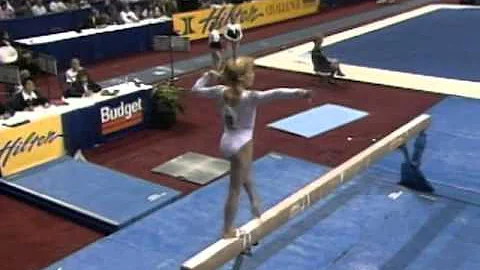 Amanda Borden - Balance Beam - 1994 Hilton Challen...
