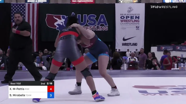 59 Lbs Semifinal - Xochitl Mota-Pettis, Rise RTC V...