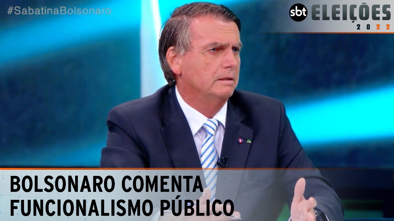 Bolsonaro diz que não pretende acabar com a estabilidade do funcionalismo público