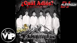 Video thumbnail of "La Altitud Norteña - Cuál Adiós | Sencillo 2016"
