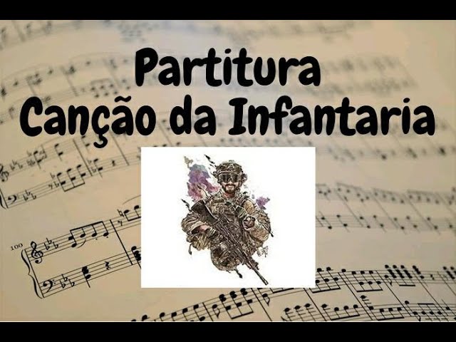 Partitura - Canção da Infantaria (Saxofone Alto em Mib) 