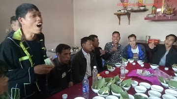 lễ mời trầu cau của dân tộc nùng ở xuất lễ cao lộc lạng sơn