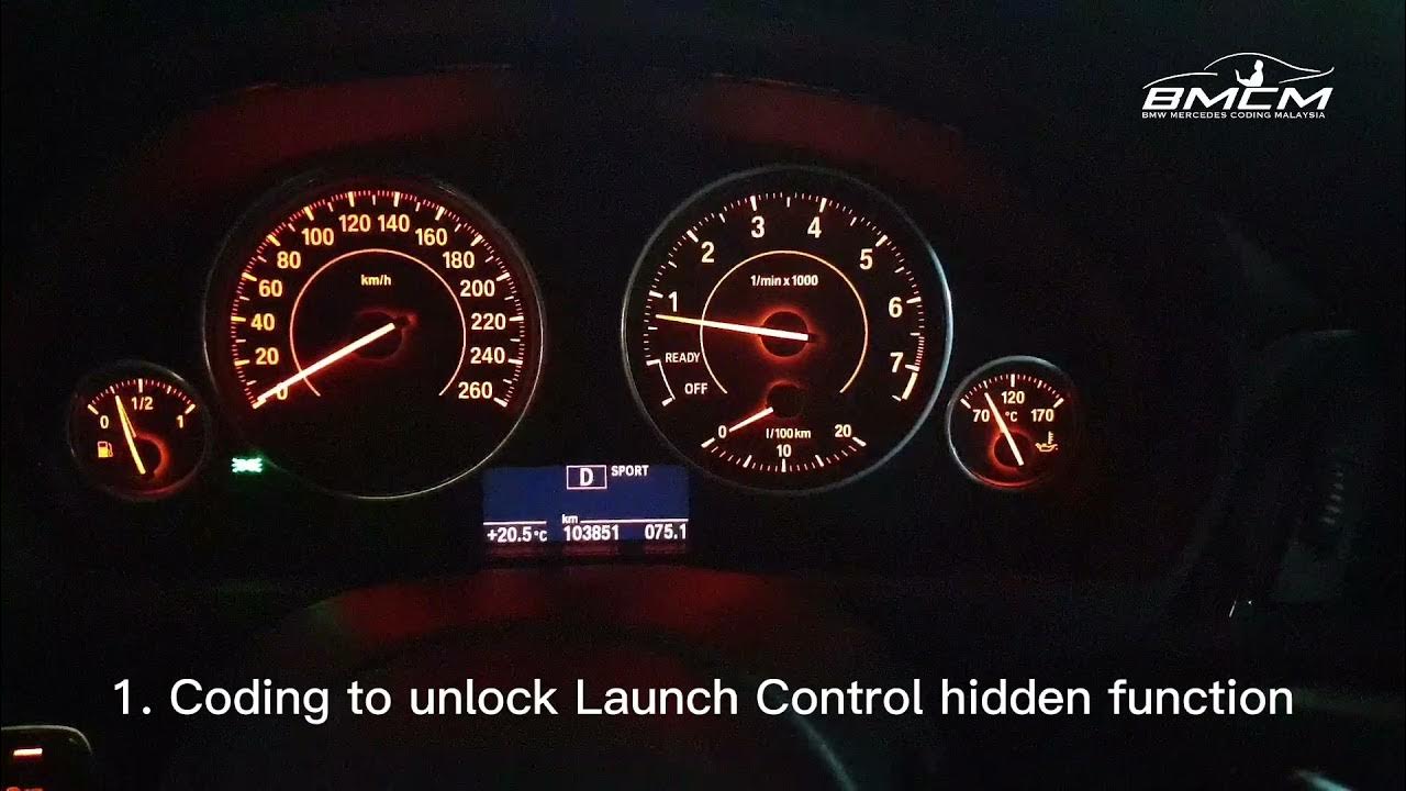 How to Activate Launch Control in BMW F30 320i YouTube