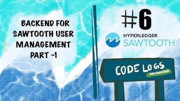 Create Blockchain Backend with express.js | #6 Hyperledger Sawtooth Full Stack Tutorial