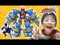 宇宙戦隊キュウレンジャー ガシャポン キュウボイジャー キュウレンオーを完成させろ コーキtv