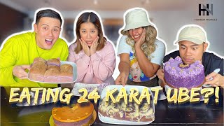 24 KARAT UBE MUKBANG w KLARISSE DE GUZMAN BUGOY DRILON LIEZEL GARCIA HANSEN NICHOLS