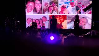 Mark Owen My Love video screen London october 20 2022