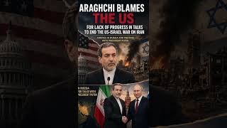 Araghchi Blames US as Talks Stall in Russia Meeting with Putin #breakingnews #iran