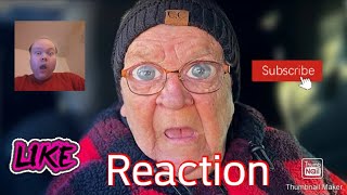 Reaction To Driving Bad Prank On Grandma