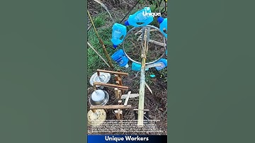 Homemade water contraption: ingenious recycling project