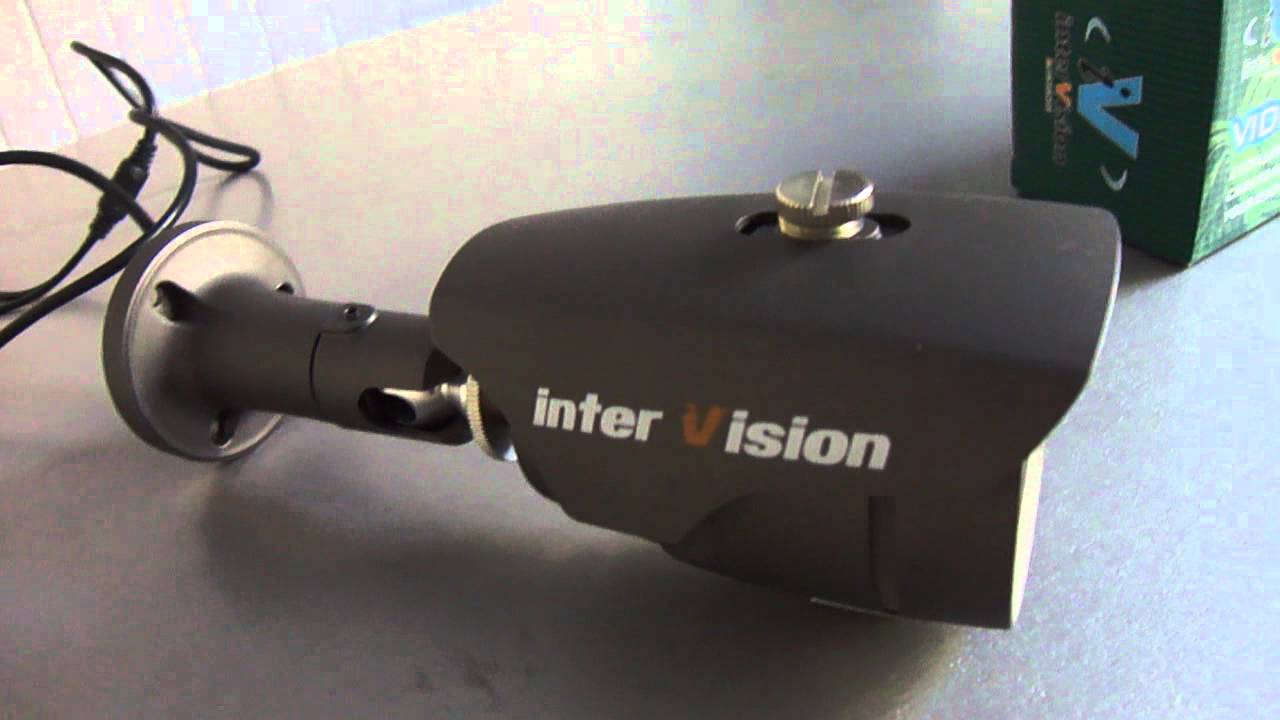 Видеокамера Intevision XP-364HW - YouTube