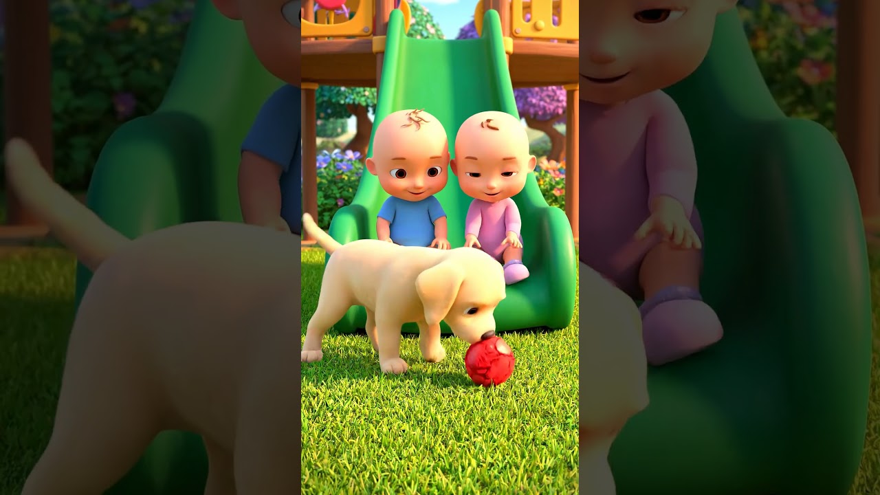 Slide, slide, down we go, Sunshine smiles and giggles glow, 