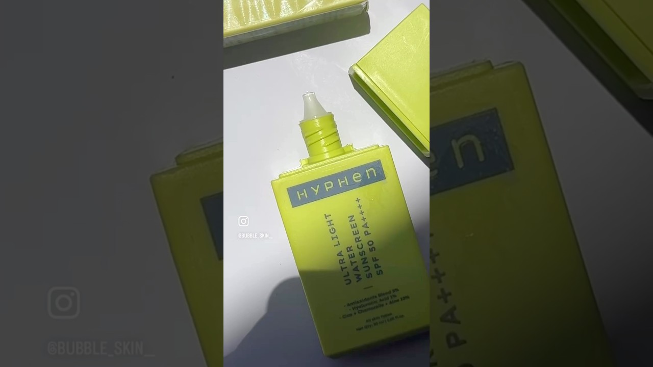Hyphen Ultra light Water sunscreen 