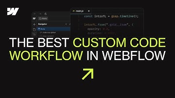Best Workflow to write Custom Code in Webflow (CodeSandbox Tutorial)