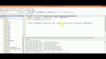 HOW TO CONVERT SQL SUSPECT MODE DATABASE TO NORMAL MODE IN SQL SERVER