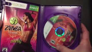 Zumba Fitness sealed unboxing Xbox 360
