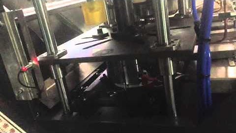 paper plate machine testing video for India customer