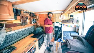 He Built A Budget DIY AMBULANCE CONVERSION - Living Simple To Pursue His Passions In Life