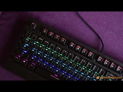 MSI GK-701 RGB Gaming Mechanical Keyboard First Look