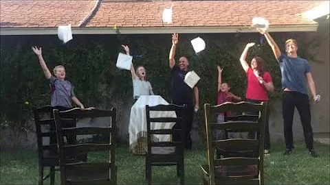 Blaylock Family 2020 Pandemic Graduation Ceremony