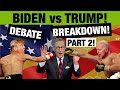 PART 2: Biden Trump Presidential Debate Body Language Breakdown